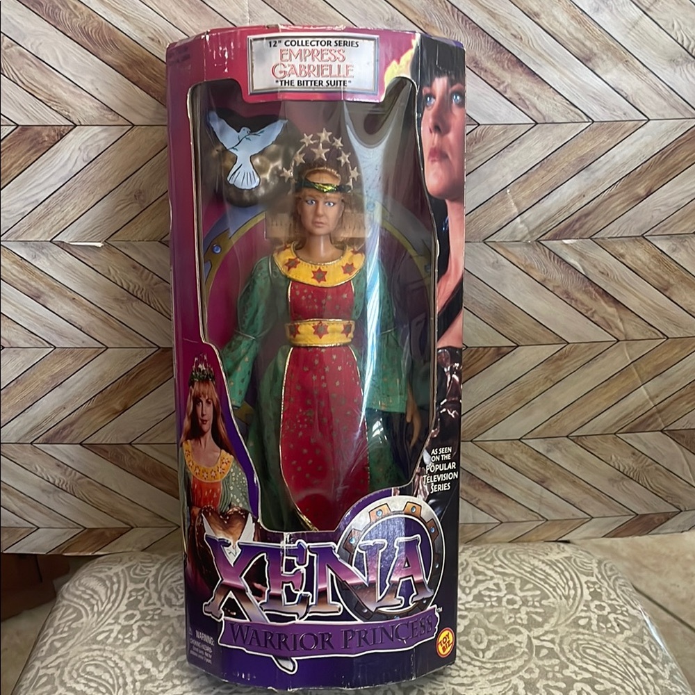 VINTAGE 1999 Xena Warrior Princess‎ Empress Gabrielle Doll Toy Biz 12”